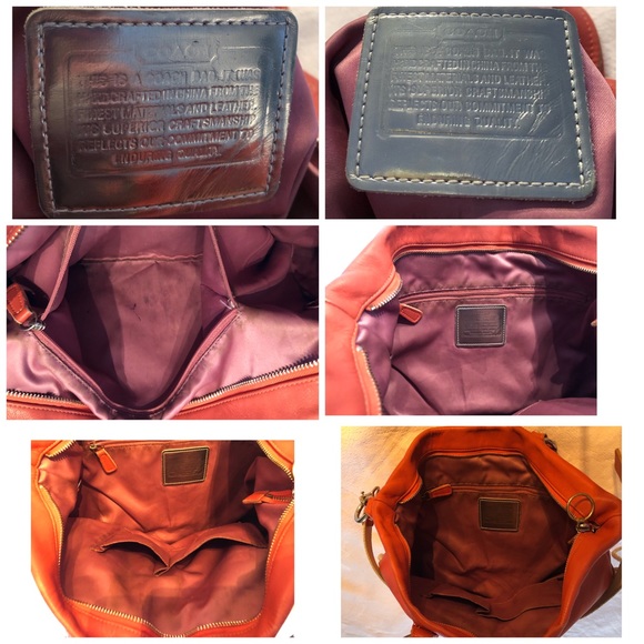 Coach Poppy Lg Spotlight Washed Leather Shldr Bag - Picture 14 of 16